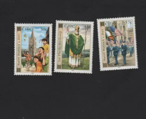 Ireland Stamps: 2003 SET - St Patricks Day - SG 1571 - 1573 MNH
