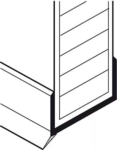 Perfil base Cocina Repuesto Perfil de Sellado Bodendichtung Perfil Final Armario 3