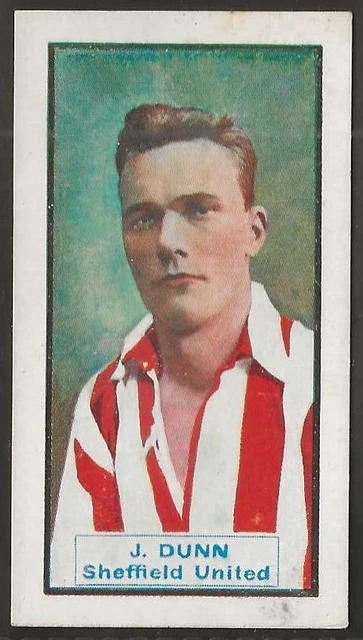 Thomson (Dc)-Footballers Motor Cars 1930-#21- Sheffield United - Dunn