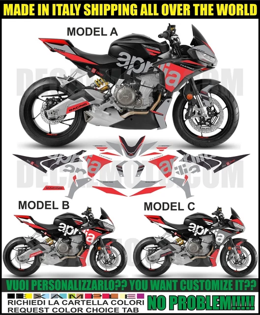 Kit 2 Stickers Honda Racing 300x30 Mm – Autocollants MotoGP – Fabriqués En Italie