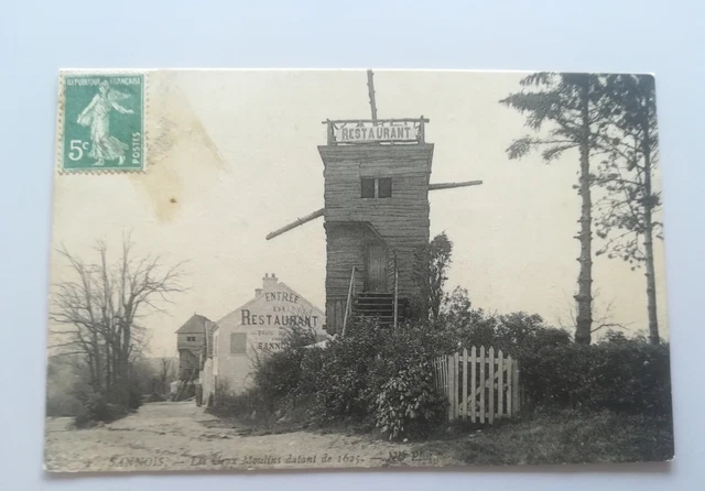 CPA 95 SANNOIS - Les vieux moulins datant de 1625