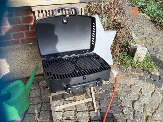 Enders Urban Tisch Gasgrill Schwarz wenig gebraucht mit Zubehör original verp.