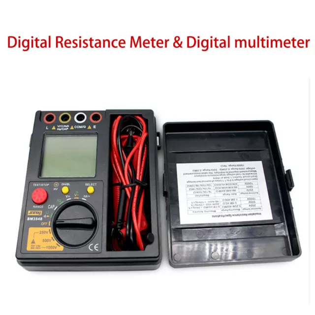 BM3548 Digital Insulation Resistance Meter Tester Multimeter Megger SN Machine