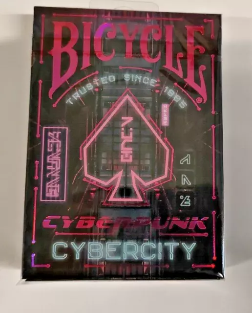 Jeu de Cartes Bicycle Cybercity (Bicycle Cybercity Playing Cards)