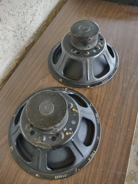 matched pair Vintage Jensen P12N 12" Alnico Speaker 8 Ohm fresh weber recones matched pair Vintage Jensen P12N 12" Alnico Speaker 8 Ohm fresh weber recones