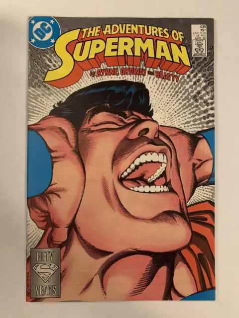 The Adventures of Superman #438 VF+ Combined Shipping