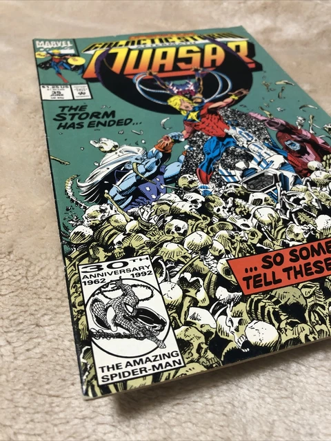 Quasar #35  Marvel Comics 1992 Greg Capullo, Operation Galactic Storm
