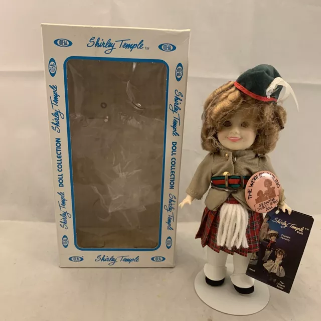 1983 Vintage Ideal 8" Shirley Temple Wee Willie Winkie Doll