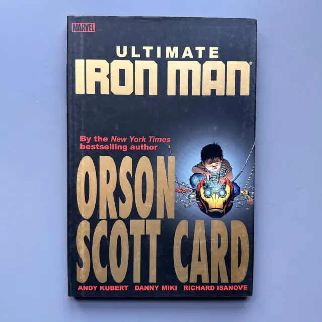 Ultimate Iron Man Vol 1 Hardcover Orson Scott Card Andy Kubert HC Marvel