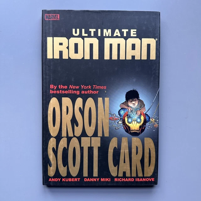 Ultimate Iron Man Vol 1 Hardcover Orson Scott Card Andy Kubert HC Marvel