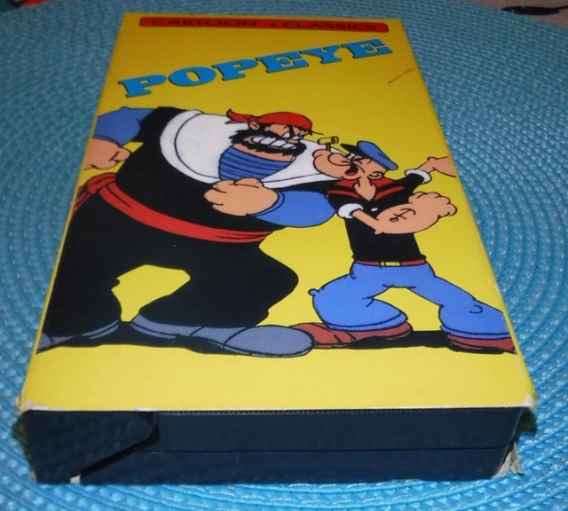 POPEYE (VHS, 1990) Cartoon Classics Popeye The Sailor Man EX! EUR 7,29