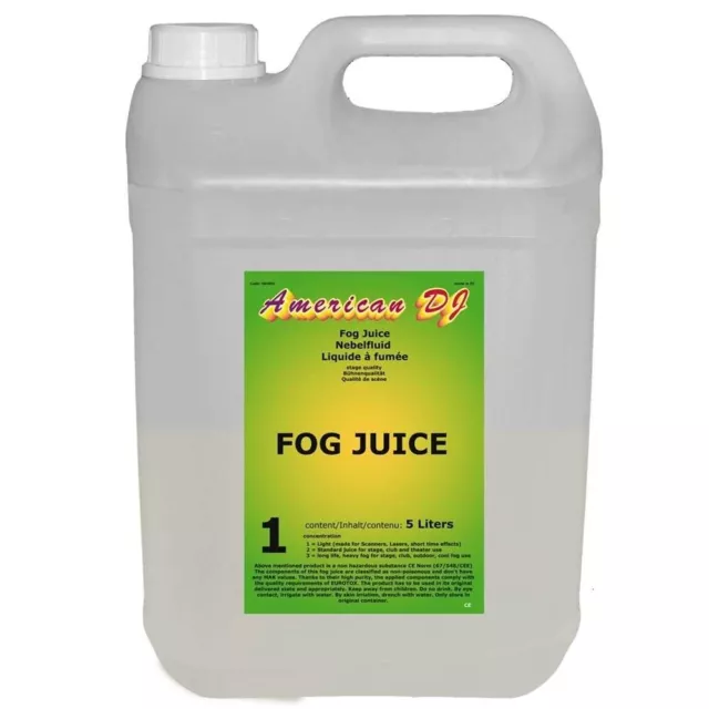 ADJ Fog juice 1 Light 5 Liter