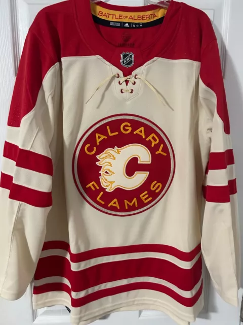 2023 NHL Heritage Classic Uniform for Calgary Flames — UNISWAG