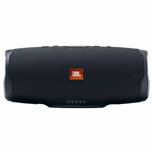 New JBL Charge 4 - Waterproof Portable Bluetooth Speaker - Black Speakers