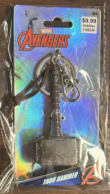 Thors Hammer Key Ring Marvel Avengers New Sealed