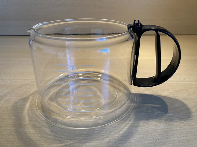 Glaskanne, 10 Tassen,  Braun Kaffeemaschine KF47 ( älteres Modell), Ohne Deckel!