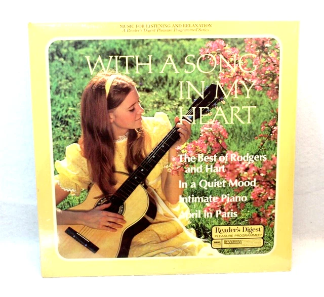 Reader's Digest 2 Record Set Vinyl LP New Sealed 33rpm With A Song In My Heart