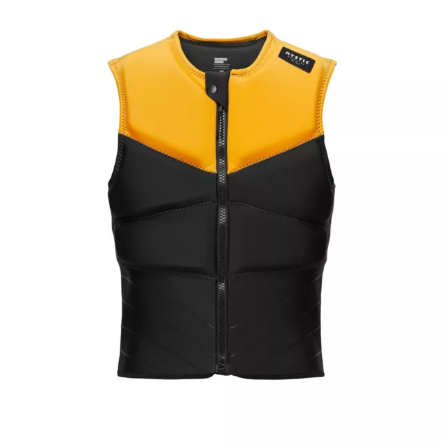 Mystic Prallschutzweste Block Impact Vest Fzip 382-Retro Orange 2024