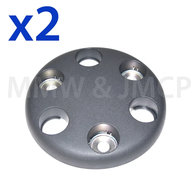 Lot 4 Bouchons Centre Roue Chromés 60mm Pour Vossen - Antirouille Étanché - Accessoires Jantes Premium