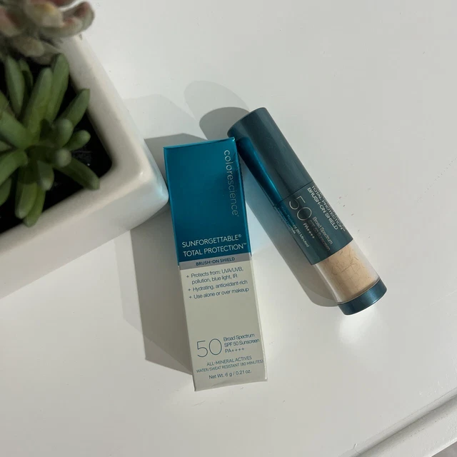 Colorescience Sunforgettable Sunscreen Brushon Protection SPF 50 Medium 6 G