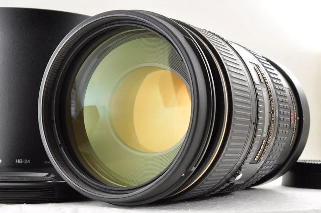 Nikon AF VR-NIKKOR 80-400mm f/4.5-5.6 D ED Lens w/Hood Near Mint +5 Japan #1905