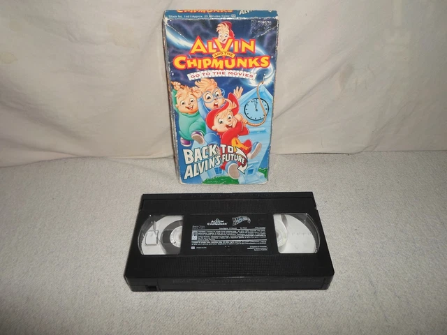 TESTED ! ALVIN and the Chipmunks VHS Go to Movies **Back to the Future