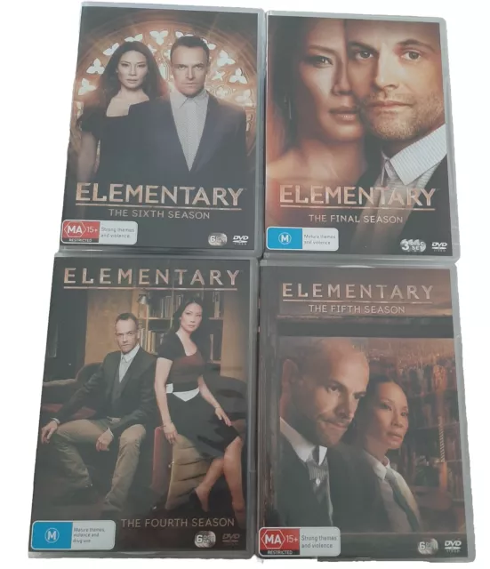 ELEMENTARY TV SERIES 4, 5, 6, 7 Sherlock Holmes R4 DVD Paramount