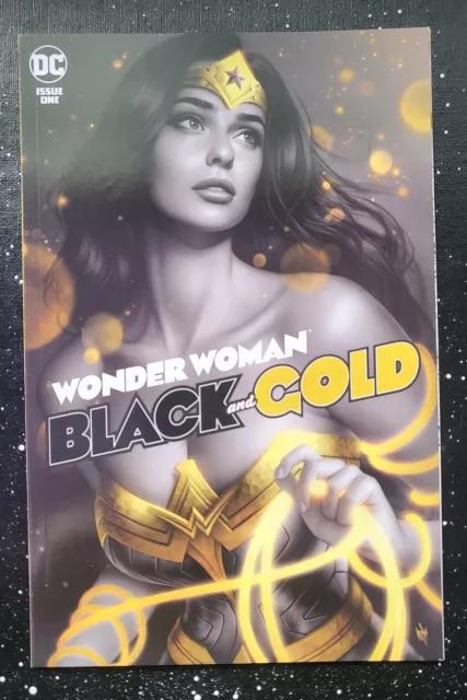 Wonder Woman Black & Gold #1 || Warren Louw Trade Dress  || NM (DC)