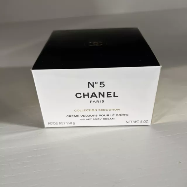 Chanel No 5 Vintage Velvet Body Cream Brand New And Sealed 150g