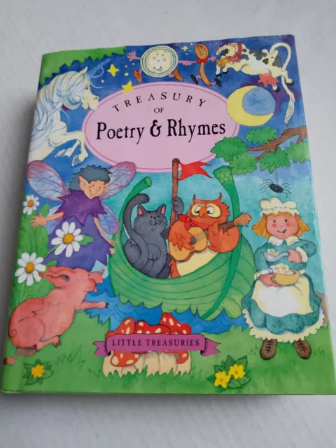 Treasury of Poetry & Rhymes Hardback Book.