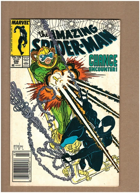 Amazing Spider-man #298 Newsstand Marvel 1988 1st McFarlane & Cameo Venom VG 4.0