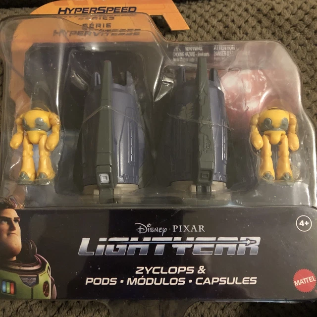 DISNEY PIXAR LIGHTYEAR Hyperspeed Series Zyclops & Pods £9.49