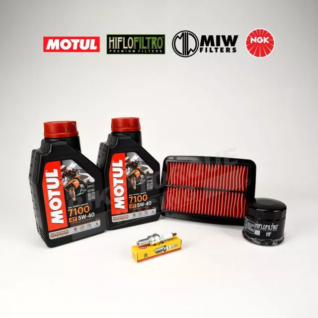 Motul NGK Complete Service Kit to fit Piaggio X9 250 Evolution 2004-2005