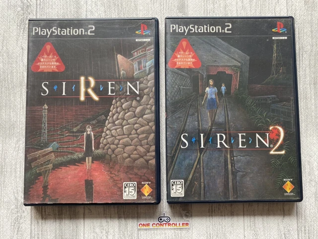 SONY PlayStation2 PS2 SIREN 1 2 Set from Japan