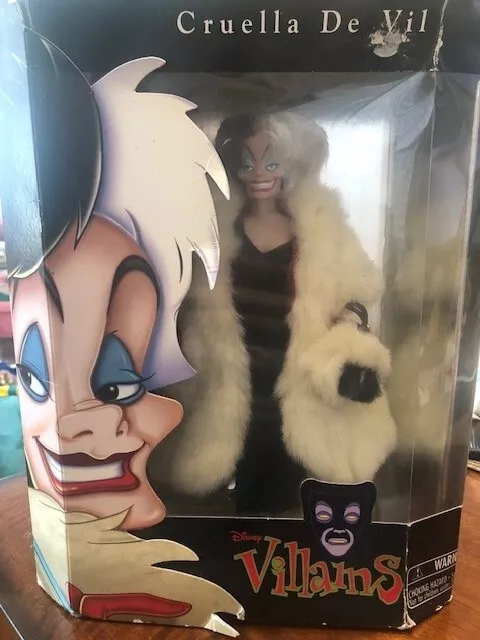 Disney Villains Cruella De Vil Doll Theme Park Exclusive Limited Edition 88010