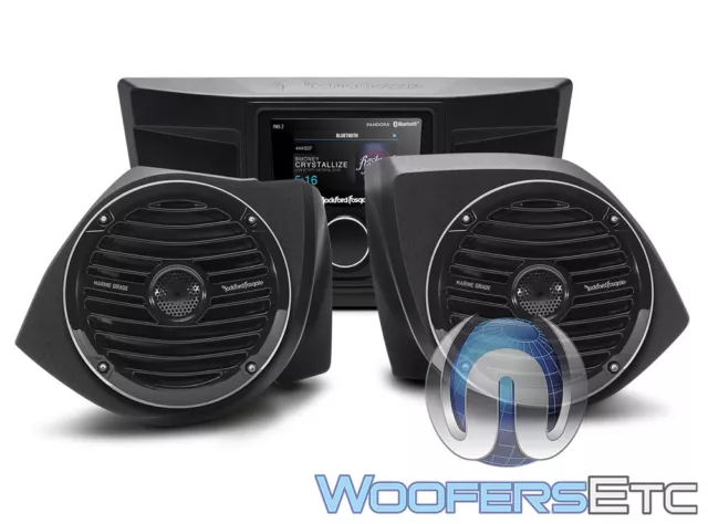 Rockford Fosgate Yxz-Stage2 Audio Upgrade Kit For Yamaha Yxz Pmx-2 Speakers New 2