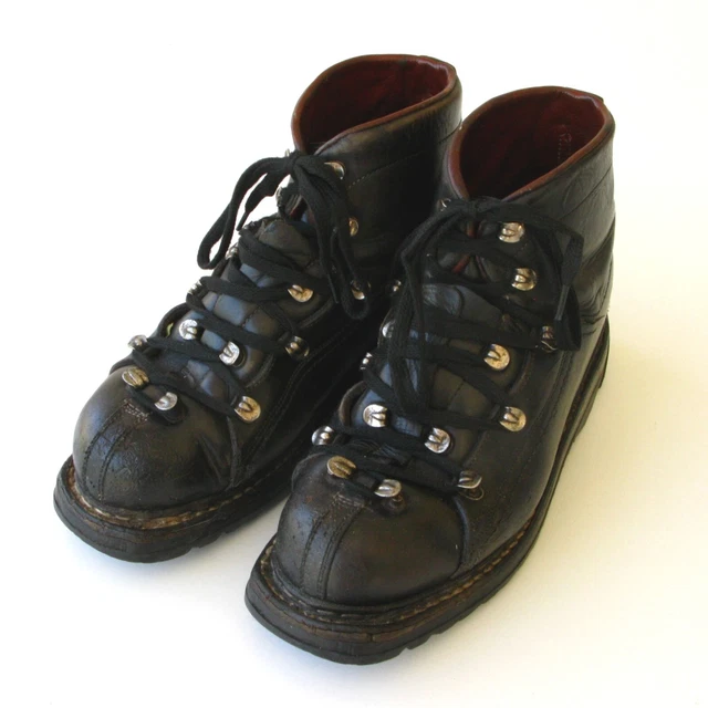 Broche Ancienne Vintage SKI Et CHAUSSURES - Inscription Made In France - Bijou De Collection
