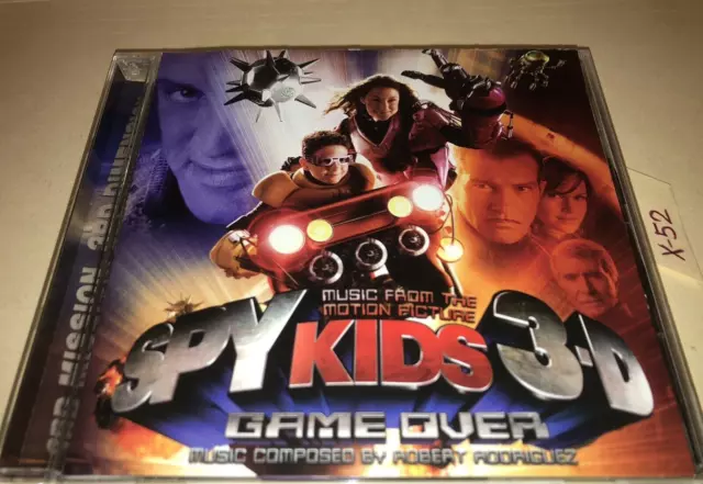 Spy Kids 3 D Game Over CD soundtrack Robert Rodriguez score Sylvester Stallone