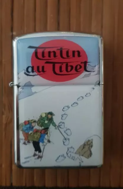 Briquet à essence " Tintin au tibet" Edition limitée