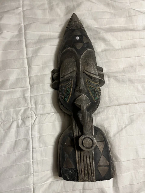 African Tribal Art Mask Ghana Antique Rare vintage