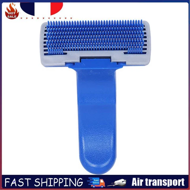 Pet Hair Removal Cleaning Needle Comb Dog Cat Automatic Brush Grooming (S)