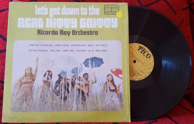 Salsa Jazz RICARDO RAY **Let's Get Down To The Real Nitty Gritty** LP VENEZUELA