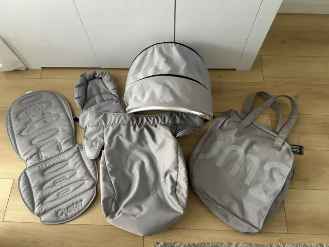Babystyle Oyster 2 / Max Colour Pack - Hood / cosytoes, liner - Grey