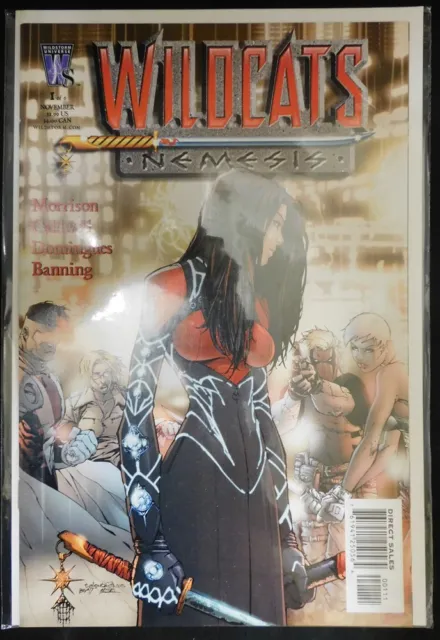 Wildcats Nemesis 1-9 Wildstorm Comic Set Complete Morrison Caldwell 2005 Vf/Nm