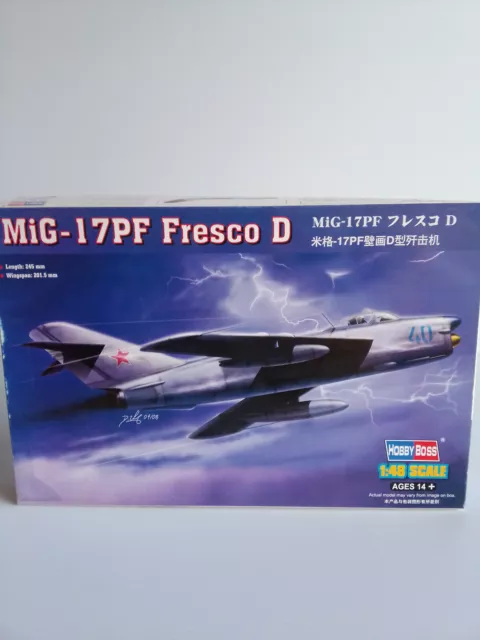 Maquette Avion Militaire 1/48 Hobby Boss 80336 Mig 17 Pf Fresco D    /31