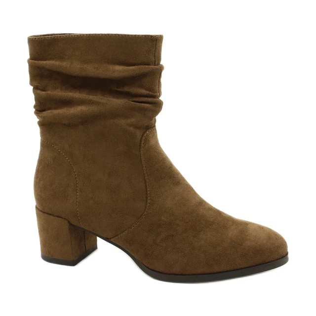 Bottines en daim Sergio Leone BT155 brun