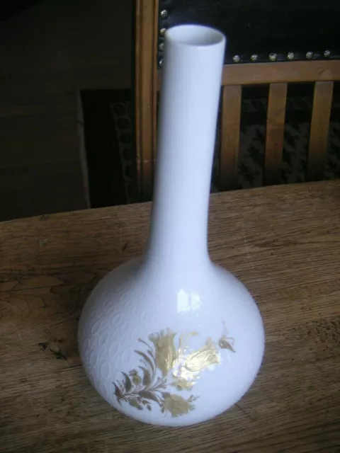 RAR! Exzellente Erhaltung! Rosenthal Vase romanze weiß  gold Wiinblad 26cm