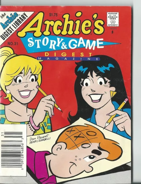Archie's Story and Game Digest #31 US 1994  comic en anglais