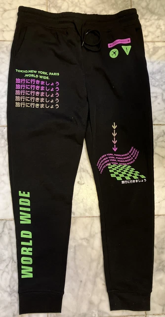 Brooklyn Cloth Jogger Men’s Black Fleece tapered leg Sweatpants NWOT size:L Brooklyn Cloth Jogger Men’s Black Fleece tapered leg Sweatpants NWOT size:L