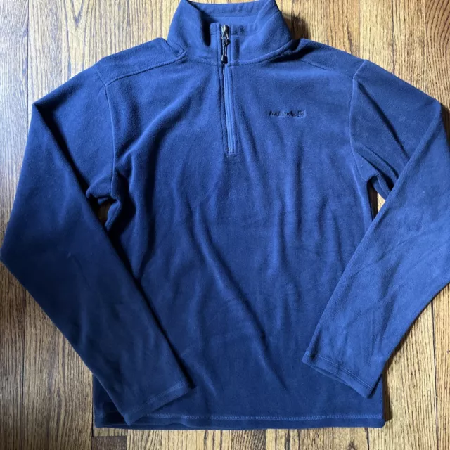 Avalanche Youth Size X-Large (18/20) Navy Blue Fleece 1/4 Zip Pullover EUC